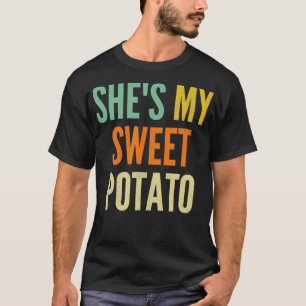 Camiseta Shes my Sweet Potato I Yam Thankending Family Vin