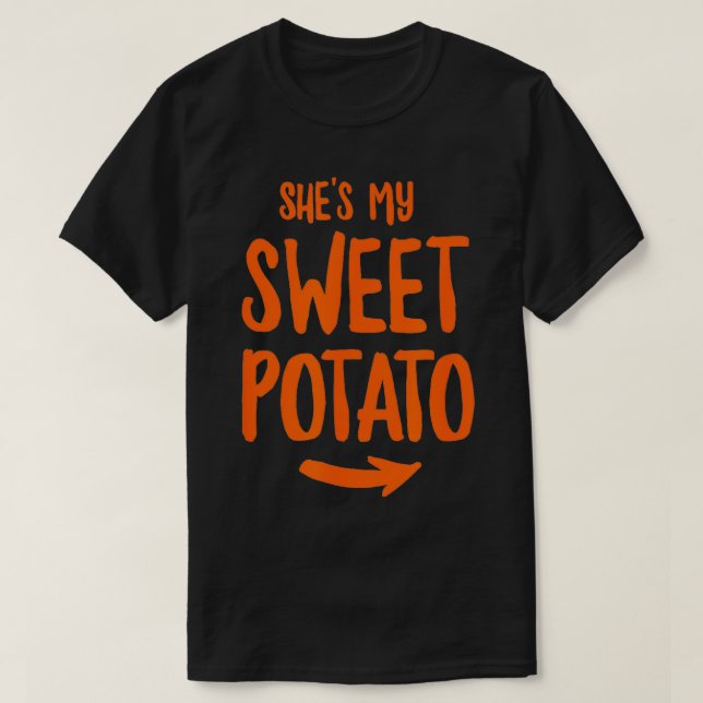 Camiseta Shes My Sweet Potato Sí, soy yo (Diseño del anverso)