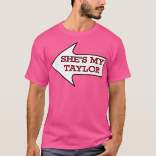 Camiseta Shes My Taylor Chiefs Fan Couples Masculino TShirt
