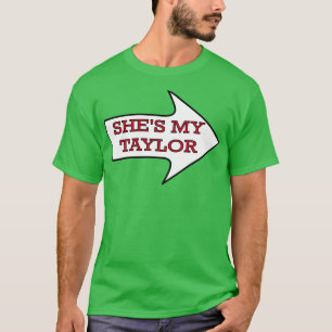 Camiseta Shes My Taylor Chiefs Fan Couples Masculino TShirt