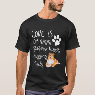 Camiseta Shetland Sheepdog Gift Dog Lover I Love My Sheltie