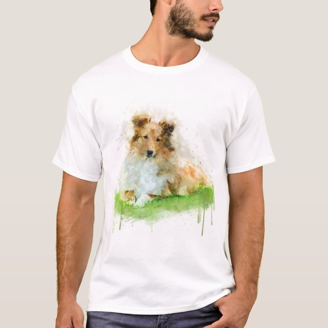 Camiseta Shetland Sheepdog / Shelty (Anverso)