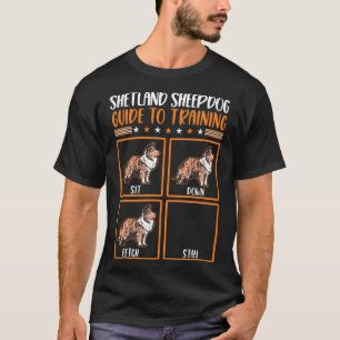 Camiseta Shetland Sheepdog Tricks Thicks Sheltie Shetland S