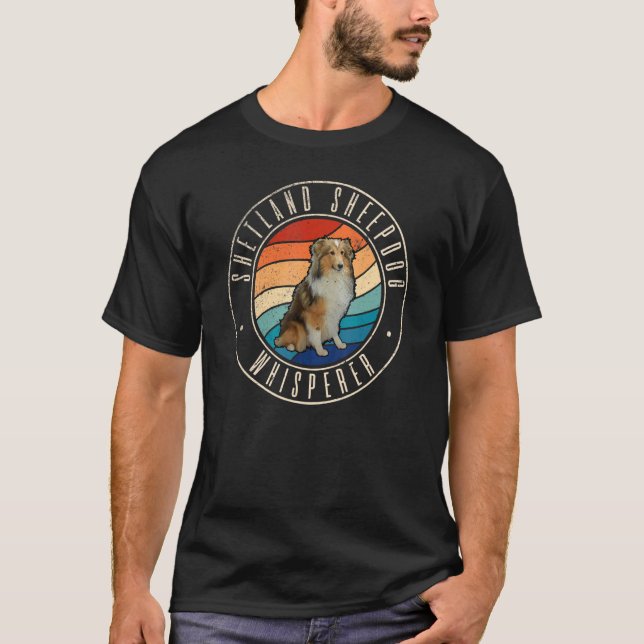 Camiseta Shetland Sheepdog Whisperer (Anverso)