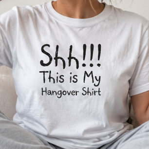 Camiseta Shh Este Es Mi Resacón Divertido Brunch Decir