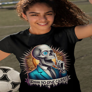 Camiseta SHHH... A Nadie Le Importan Los Esqueletos Del Dap