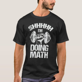 Camiseta Shhh estoy haciendo gimnasia para adelgazamiento d