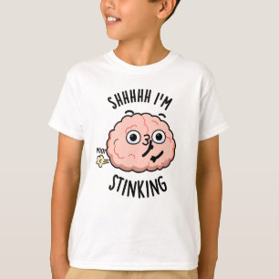 Camiseta Shhh estoy parpadeando un divertido juego de palab