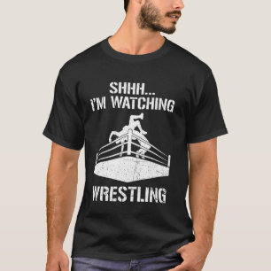 Camiseta Shhh Estoy Viendo Lucha Libre Divertida Deporte De
