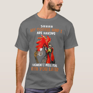 Camiseta Shhh Mi Café Y Yo Estamos Teniendo Un Momento Dive