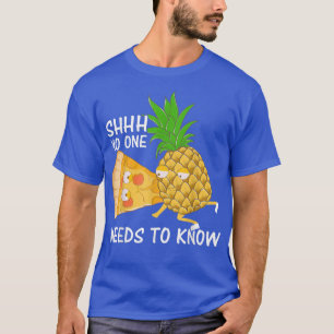 Camiseta Shhh Nadie Necesita Saber Cosa De Amor Graciosa