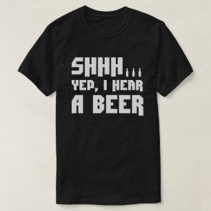 Camiseta Shhh. Oigo un oso divertido