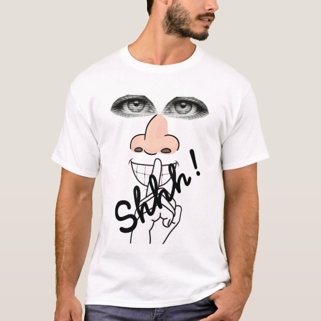 Camiseta shhhh (Anverso)