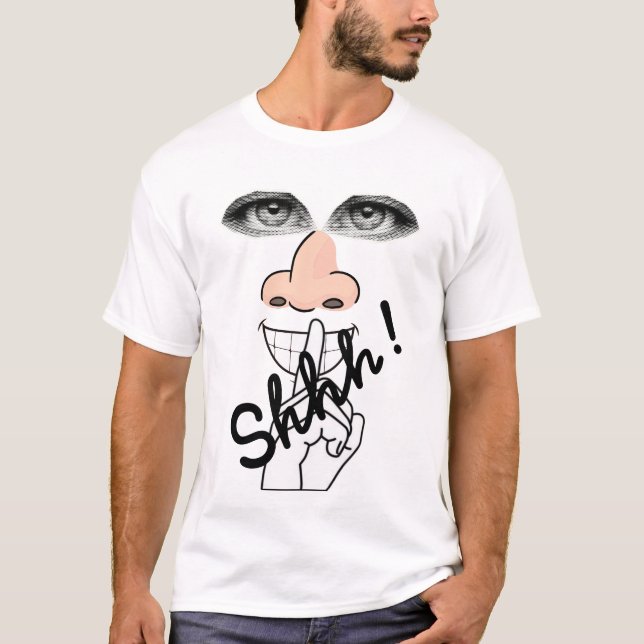 Camiseta shhhh (Anverso)
