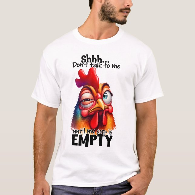 Camiseta Shhhh...¡No me hables! (Anverso)