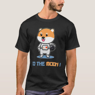 Camiseta $Shib A La Luna: Shiba Inu Coin Shiba Token Cryp