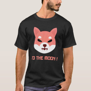 Camiseta $Shib A La Luna: Shiba Inu Coin Shiba Token Cryp
