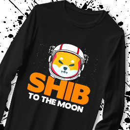 Camiseta Shib Token Shiba Inu Crypto Meme Mono Perro lunar