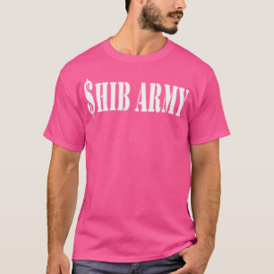Camiseta Shiba Army Shiba Army Sheep Army Shiba Inu