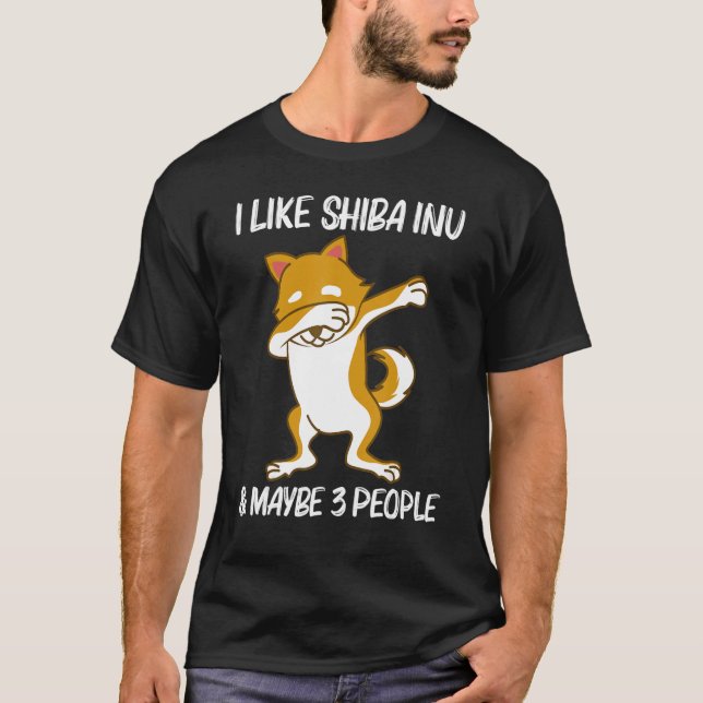 Camiseta Shiba Cute Inu Para Hombres Mujeres Japón Raza Ani (Anverso)