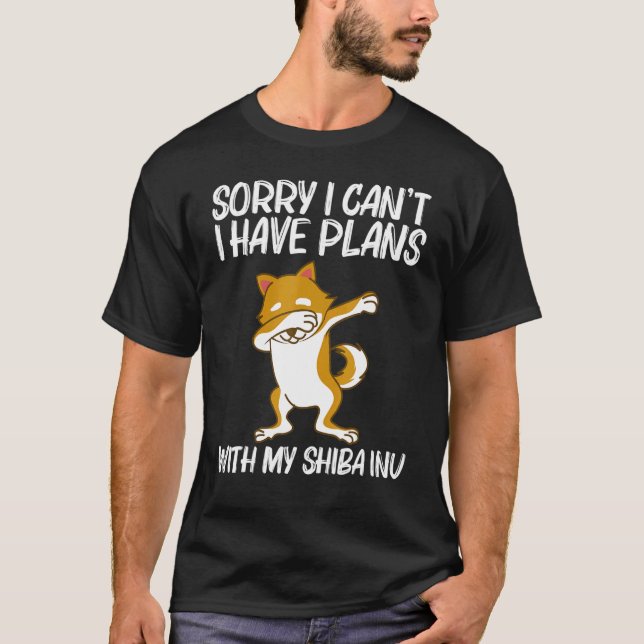Camiseta Shiba Cute Inu Para Hombres Mujeres Japón Raza Ani (Anverso)