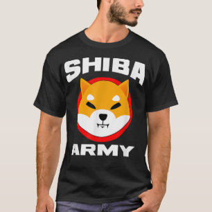 Camiseta Shiba de la cartera de monedas de cifrado de token