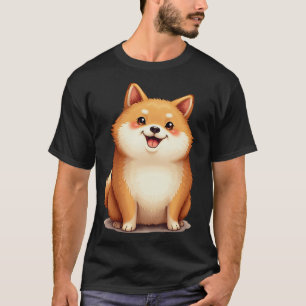 Camiseta Shiba de malvavisco