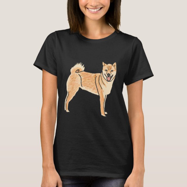 Camiseta Shiba Inu (Anverso)