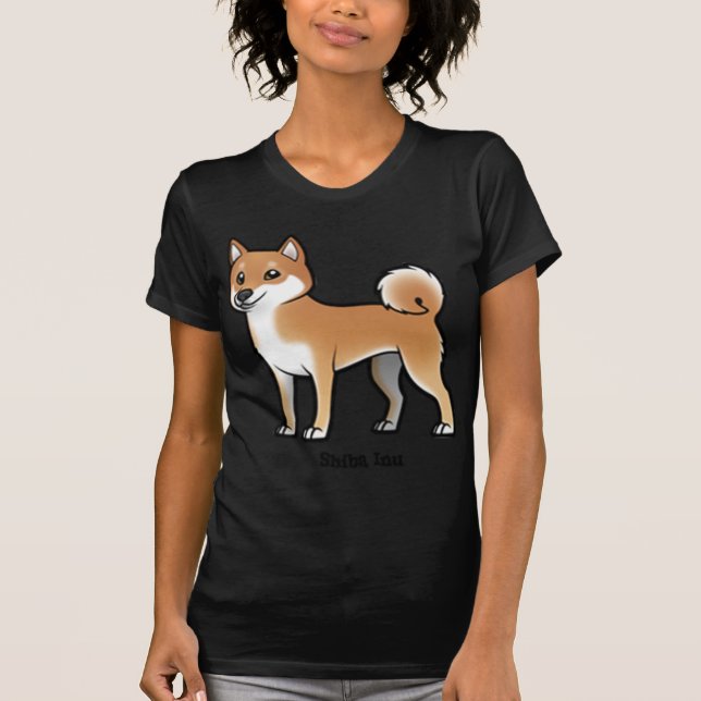 Camiseta shiba inu (Anverso)