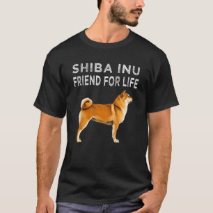 Camiseta Shiba Inu Amigo Por La Vida Amistad Perro