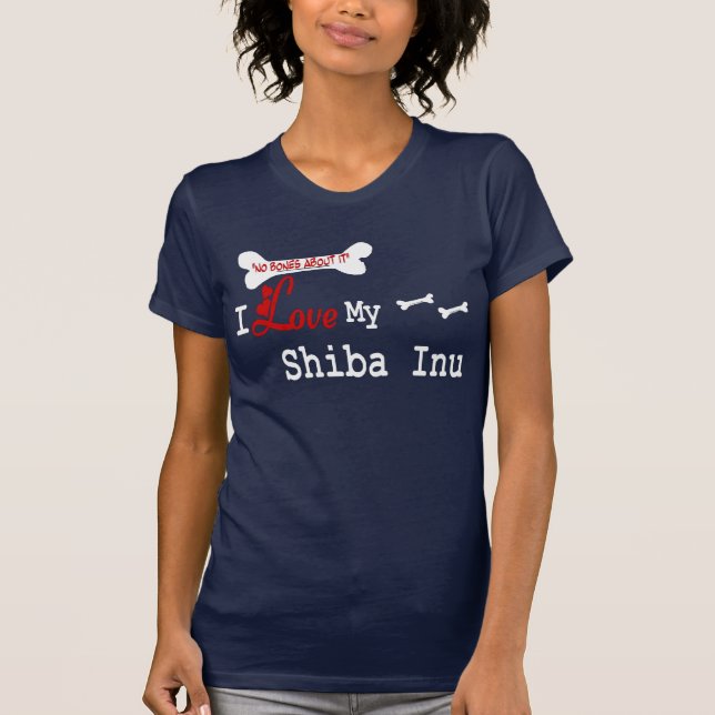Camiseta Shiba Inu (Amo) Aparato (Anverso)