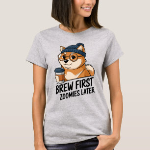 Camiseta Shiba Inu Café Lover Art