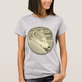 Camiseta Shiba Inu Camisas de Perro Organic Lady's