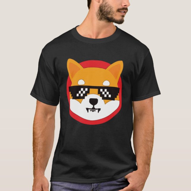 Camiseta Shiba Inu Coin Doge Killer Shiba Inu Crypto Shades (Anverso)