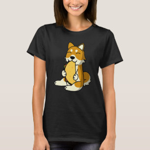 Camiseta Shiba Inu Comiendo Un Taco Dog