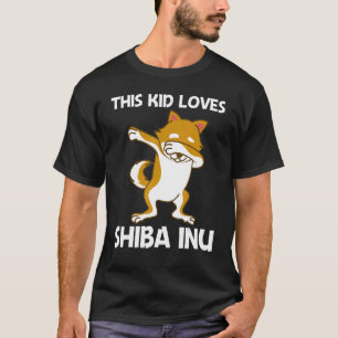 Camiseta Shiba Inu Cute Para Niños Niños Animales De Japón