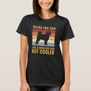 Camiseta Shiba Inu Dad Regular Dad pero Cooler Funny Shiba 