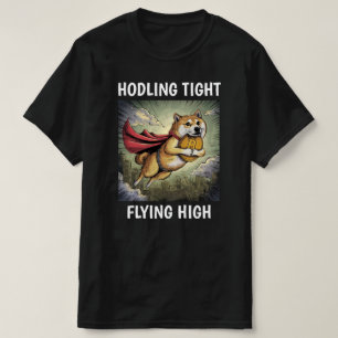 Camiseta Shiba Inu Dog Black