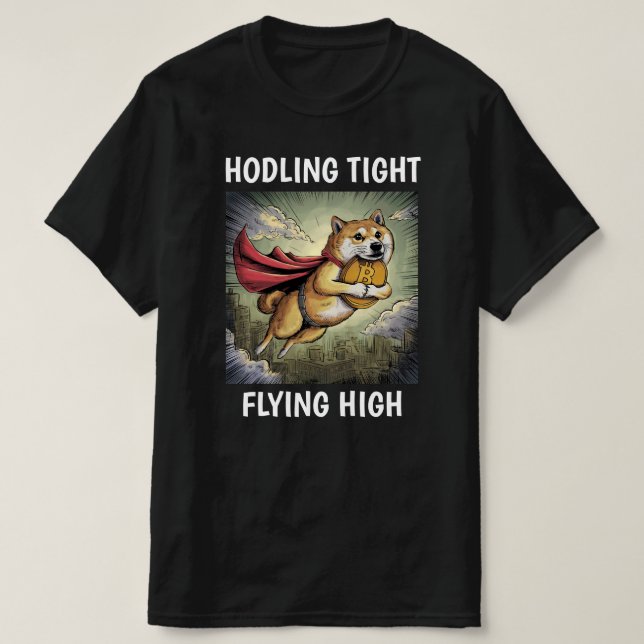 Camiseta Shiba Inu Dog Black (Diseño del anverso)