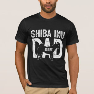 Camiseta Shiba Inu Dog Dad Puppy Dad