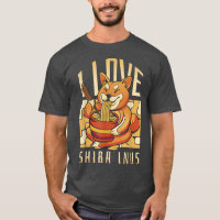 Shiba Inu Dog Ramen Anime Noodles Kawaii Japonés