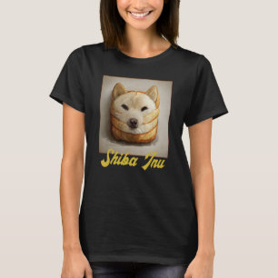 Camiseta Shiba Inu Doge Meme Loaf De Pan Akita Inu Hokkai