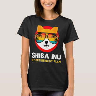 Camiseta Shiba Inu es mi plan de retiro Shiba Cryptocurre