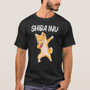 Camiseta Shiba Inu For Men Women Dabbing Japanese Akita Pet