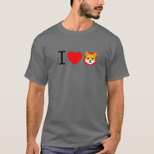 Camiseta Shiba Inu I Love Shiba Inu Crypto Fan