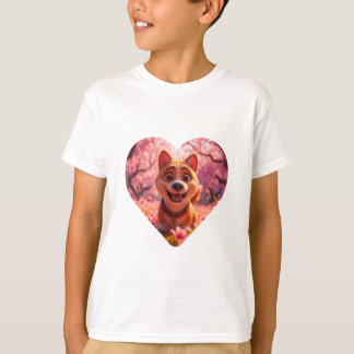 Camiseta Shiba Inu increíblemente fotogénica