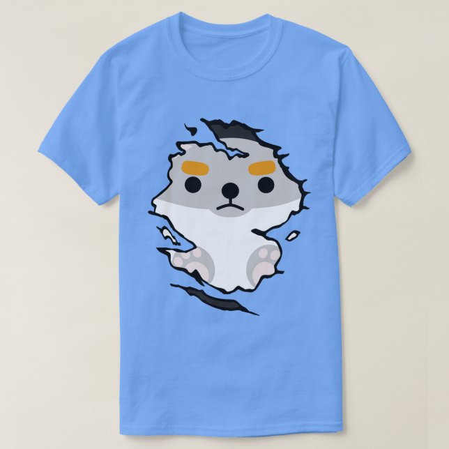 Camiseta Shiba Inu interno (Diseño del anverso)