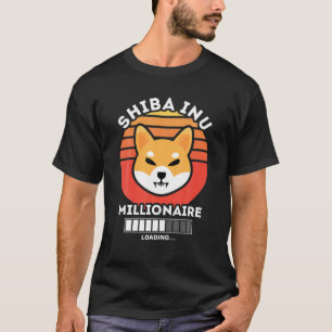 Camiseta Shiba Inu Millionaire - Cifras de monedas de Shiba