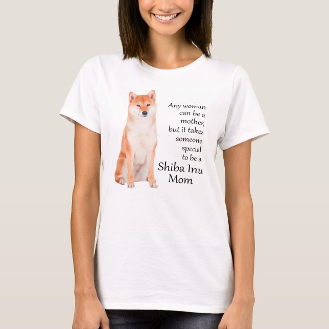 Camiseta Shiba Inu Mom T-Shirt (Anverso)