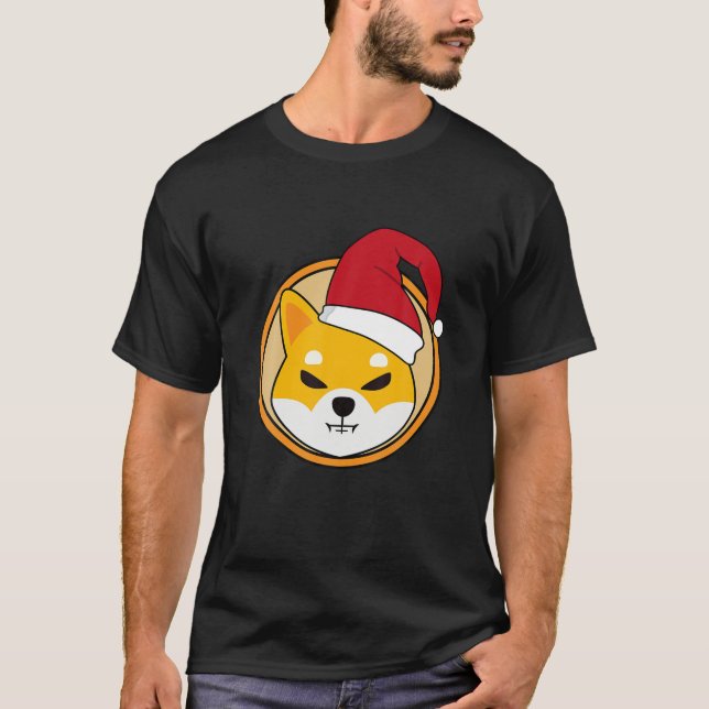 Camiseta Shiba Inu Navidades de monedas Shiba Token Shiba I (Anverso)